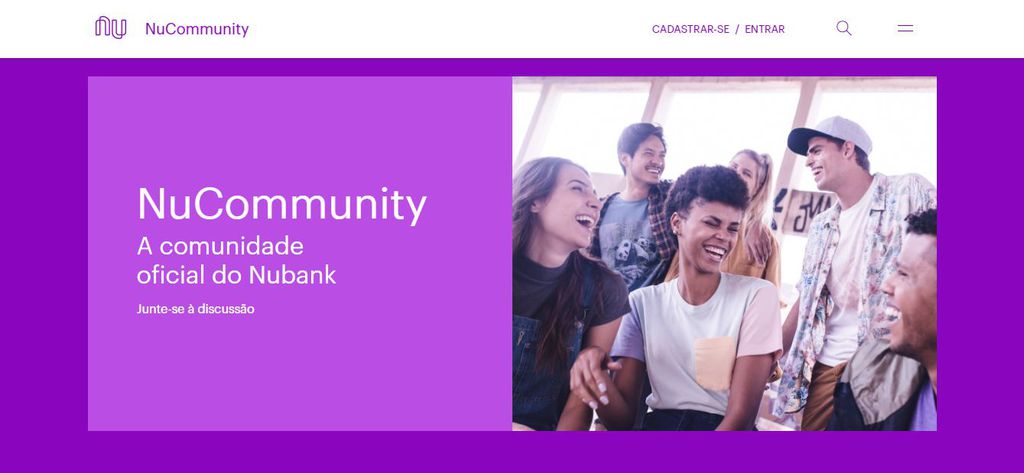 NuCommunity: rede social dos clientes da Nubank
