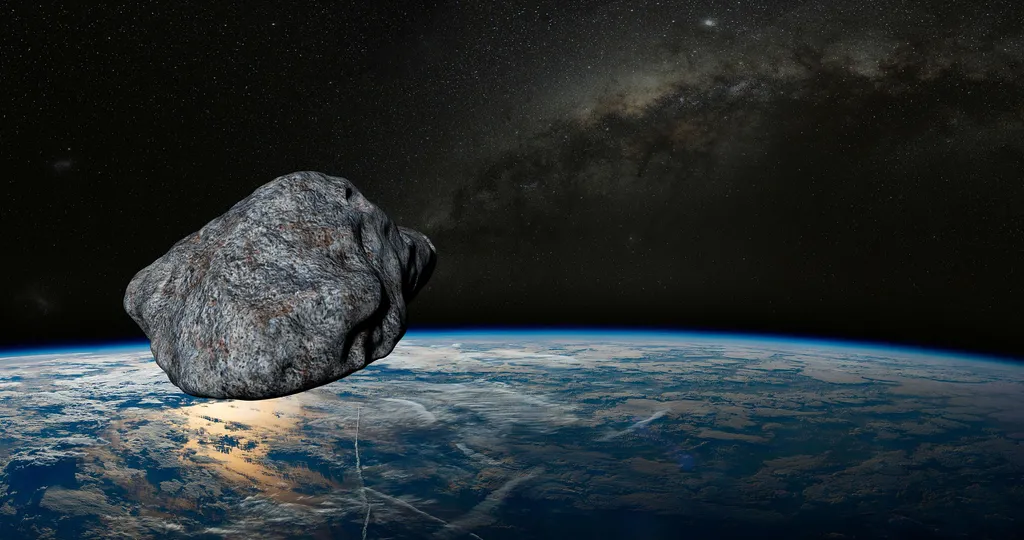 A órbita do asteroide Kamo’oaelewa o mantém sempre perto da Terra, como se fosse uma lua (Imagem: Reprodução/urikyo33/Pixabay)