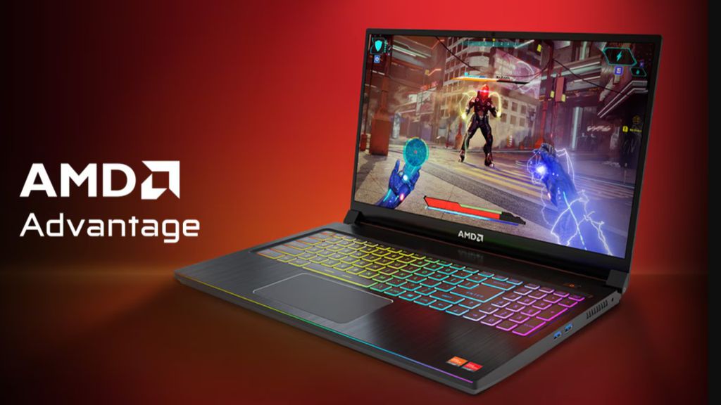 Imagem do notebook AMD