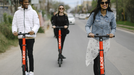 Uber é autorizada a operar com patinetes em São Paulo