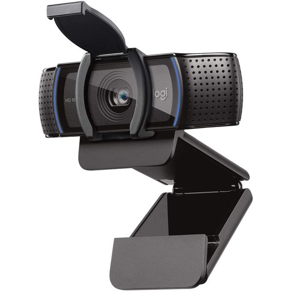 Webcam Full HD Logitech C920s com Microfone e Proteção de Privacidade para Gravações em 1080p Widescreen, Compatível com Logitech Capture