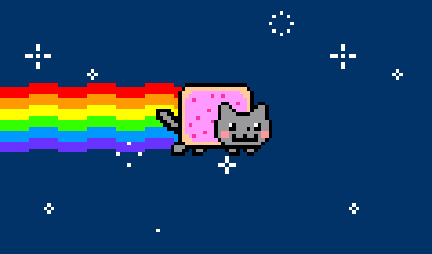 Lembra do Nyan Cat? (Imagem: Reprodução)