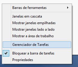 Acesse novamente o Gerenciador de Tarefas do Windows Acesse novamente o Gerenciador de Tarefas do Windows