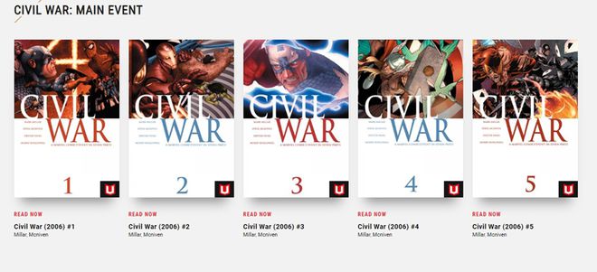 Marvel libera Guerra Civil, Vingadores vs X-Men e outras HQs online grátis