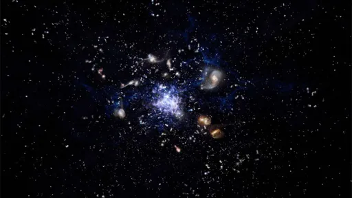 "Berçários" das primeiras galáxias do universo são encontrados no universo jovem