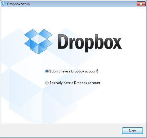 Conta do Dropbox Conta do Dropbox