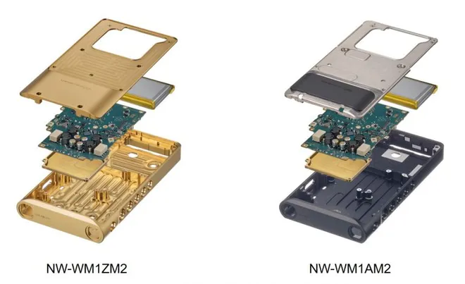 Apesar do Android, mesmo composição interna do Walkman é bem diferente da de um celular (Imagem: Divulgação/Sony)
