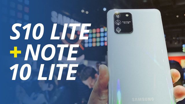Galaxy S10 Lite e Note 10 Lite: OS PRIMEIROS SAMSUNG DE 2020 [Hands-On]