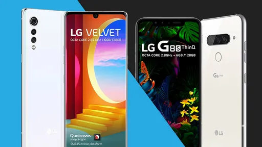 LG Velvet vs LG G8s: o que muda de uma geração para outra?