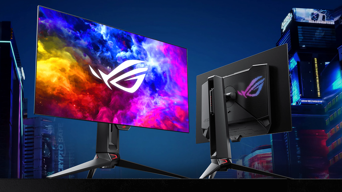 ASUS ROG SWIFT OLED PG27AQDM 本体 ASUS ROG Swift 68.6 cm (67.3 cm visível) 1440P OLED DSC Gaming