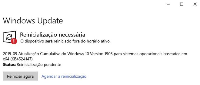 Atualização do Windows 10 causa problemas no Menu Iniciar
