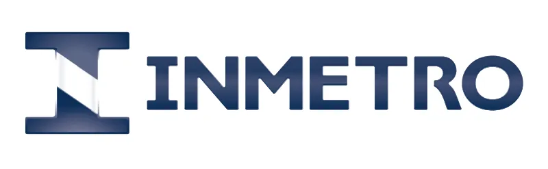 Logo e logotipo do Inmetro em cor (Imagem: Reprodução/Inmetro)