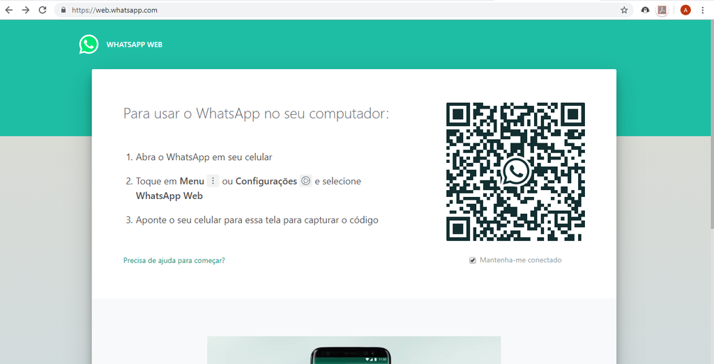 Como Escanear O Qr Code Do Whatsapp Web