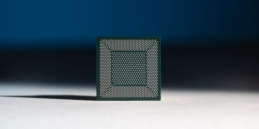 O chip Intel Loihi/ (Imagem: Divulgação/ Intel)