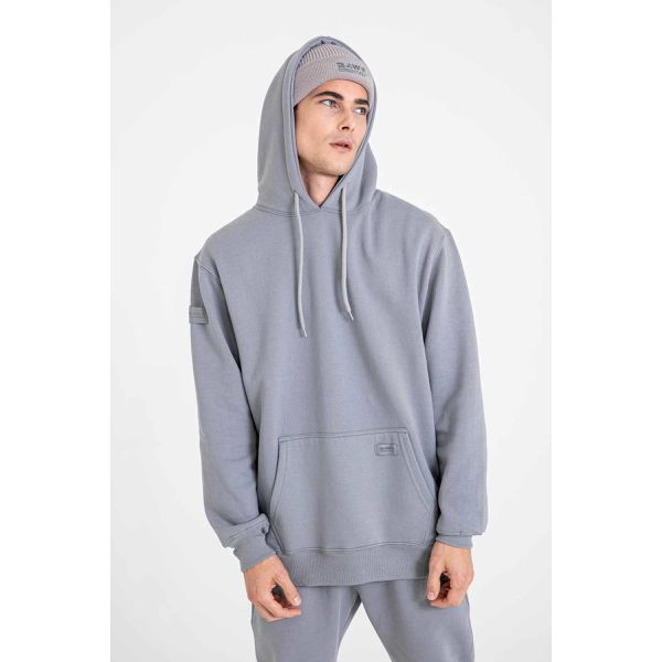 MOLETOM ESSENTIAL GREY [CUPOM]