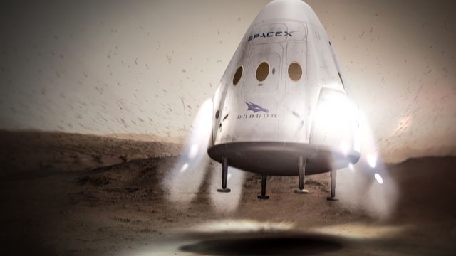 SpaceX planeja enviar espaçonave para Marte em 2018