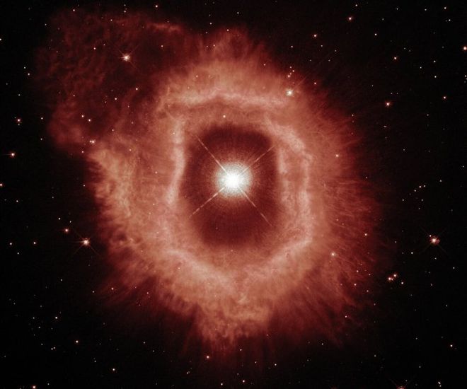 Imagem de 2014 da estrela AG Carinae (Imagem: Reprodução/ESA/Hubble/NASA/A. Nota/C. Britt)