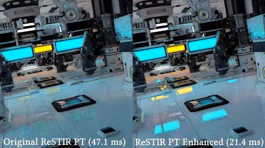 NVIDIA Restir Path Tracing