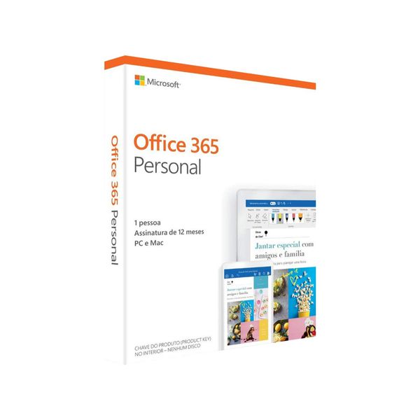 Pacote Office 365 Personal 12 Meses - Microsoft - Magazine Canaltechbr