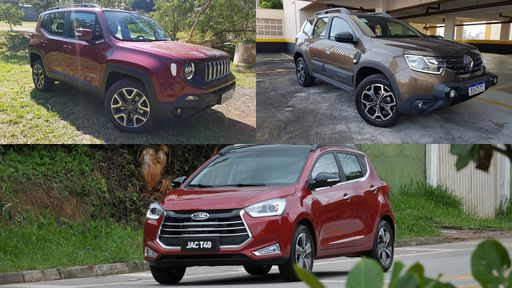 Os 6 SUVs mais baratos do Brasil em 2021