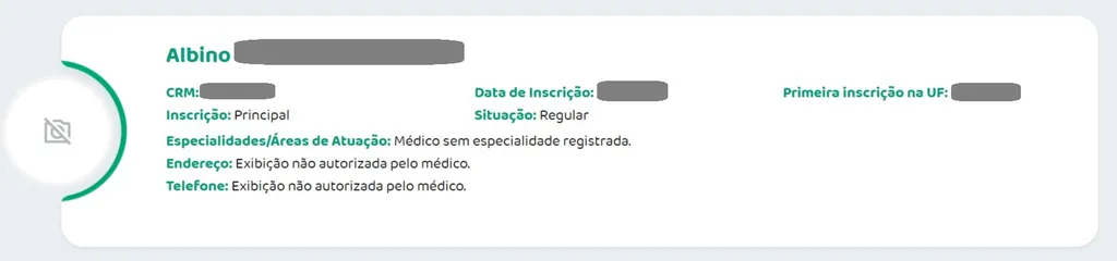 O que fazer quando o médico não possui especialidade registrada?