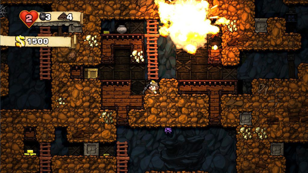 Imagem de Spelunky