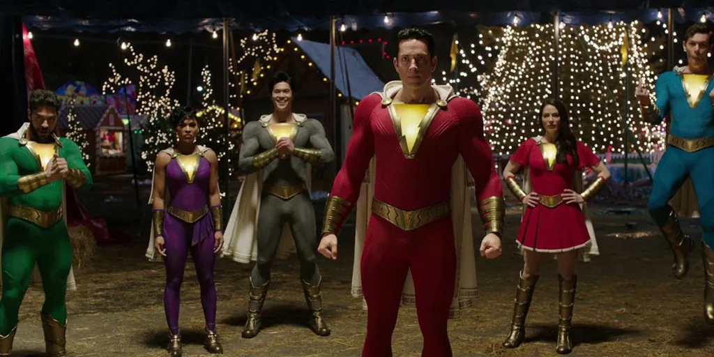 A Família Shazam vai aparecer em peso na sequência (Imagem: Divulgação/Warner Bros)