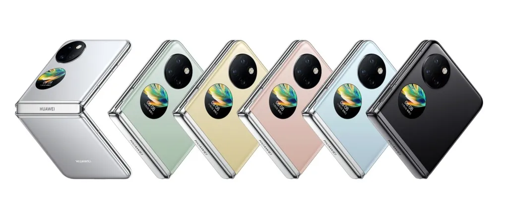 Huawei Pocket S será vendido em cinco cores (Imagem: Huawei)