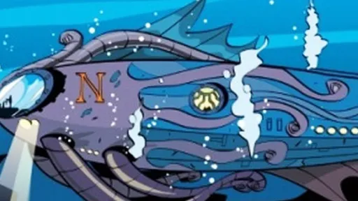 Livro "20 mil Léguas Submarinas" ganha versão em quadrinhos