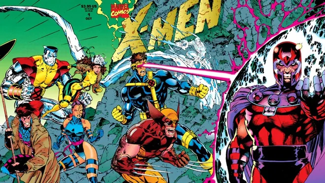 Professor X andava meio doente à frente dos X-Men de Jim Lee (Imagem: Reprodução/Marvel Comics)