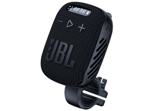JBL Wind 3 pode ser instalada em bicicletas, motocicletas ou veículos similares (Imagem: Divulgação/JBL)