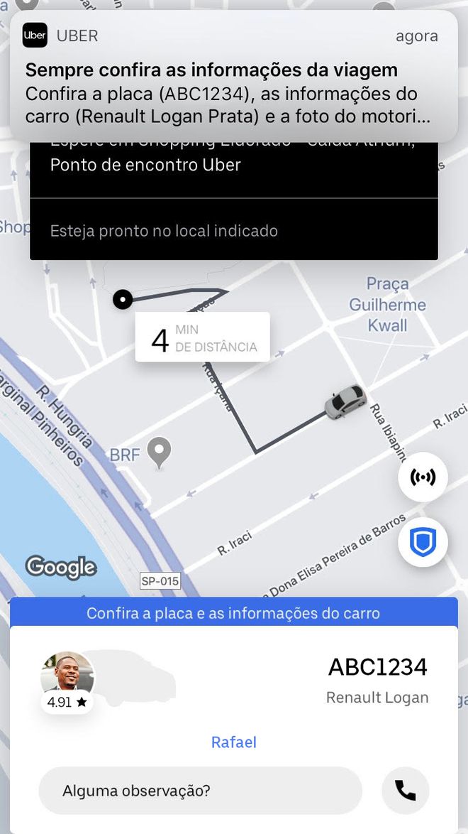 (Imagem: Divulgação/Uber)