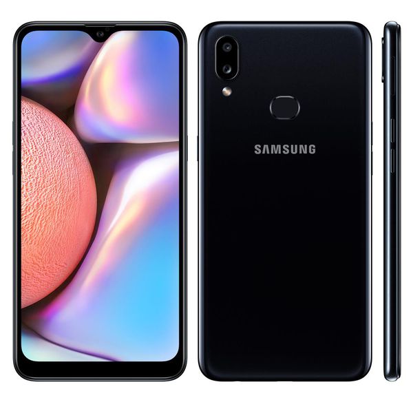 Smartphone Samsung Galaxy A10s Preto 32GB, Câmera Dupla Traseira, Selfie de 8MP, Tela Infinita de 6.2", Leitor de Digital, Octa Core e Android 9.0 [CUPOM DE DESCONTO]
