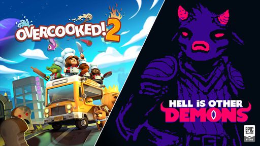 Overcooked! 2 e o indie Hell is Other Demons estão gratuitos na Epic Games Store
