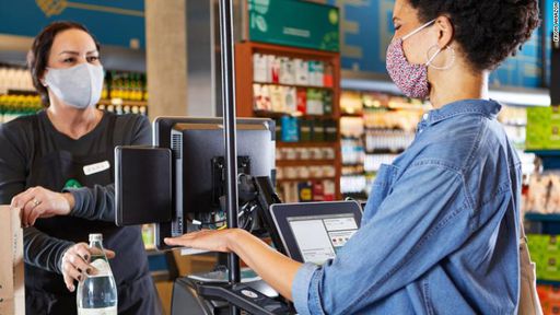 Amazon permite que clientes paguem com a palma da mão em sua rede de mercados