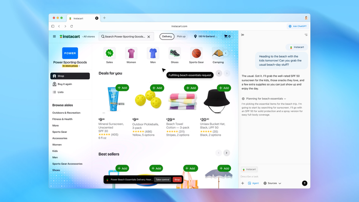 ChatGPT Atlas terá adblocker e perfis em breve, antecipa OpenAI