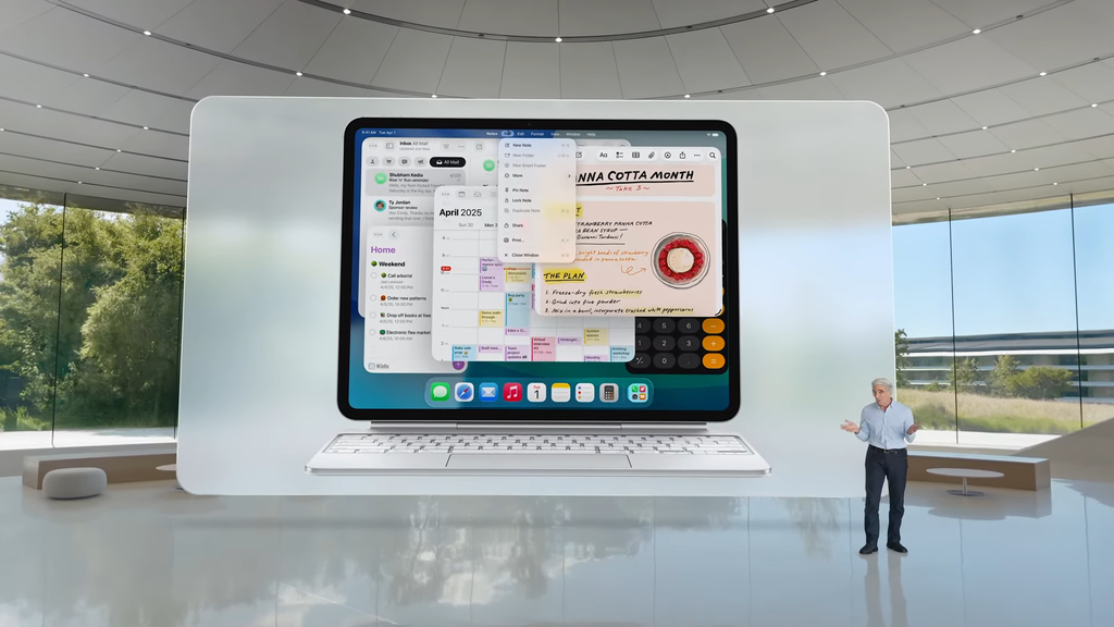 iPadOS 26 deixa iPad mais parecido com Mac (Imagem: Reprodução/Apple)