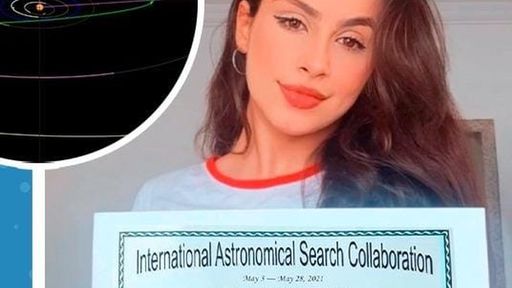 Brasileira de 18 anos descobre asteroide em projeto de ciência cidadã da NASA
