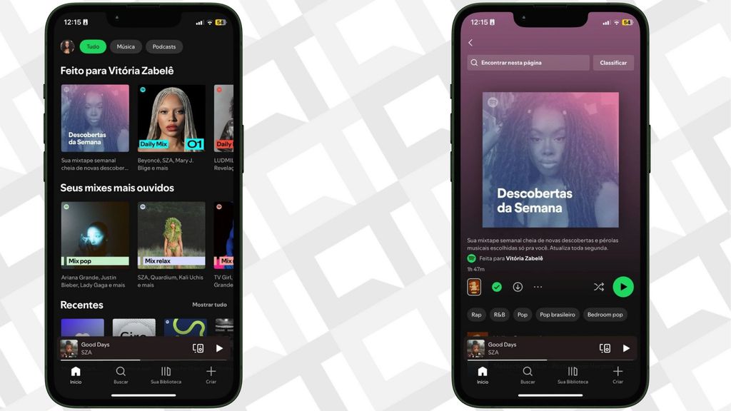Função spotify descobertas da semana como acessar passo a passo