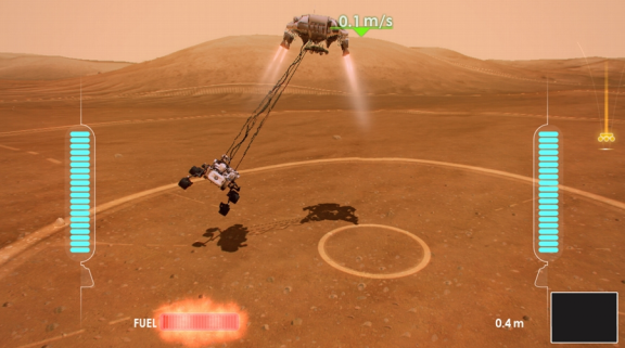 Mars Rover Landing game Mars Rover Landing game