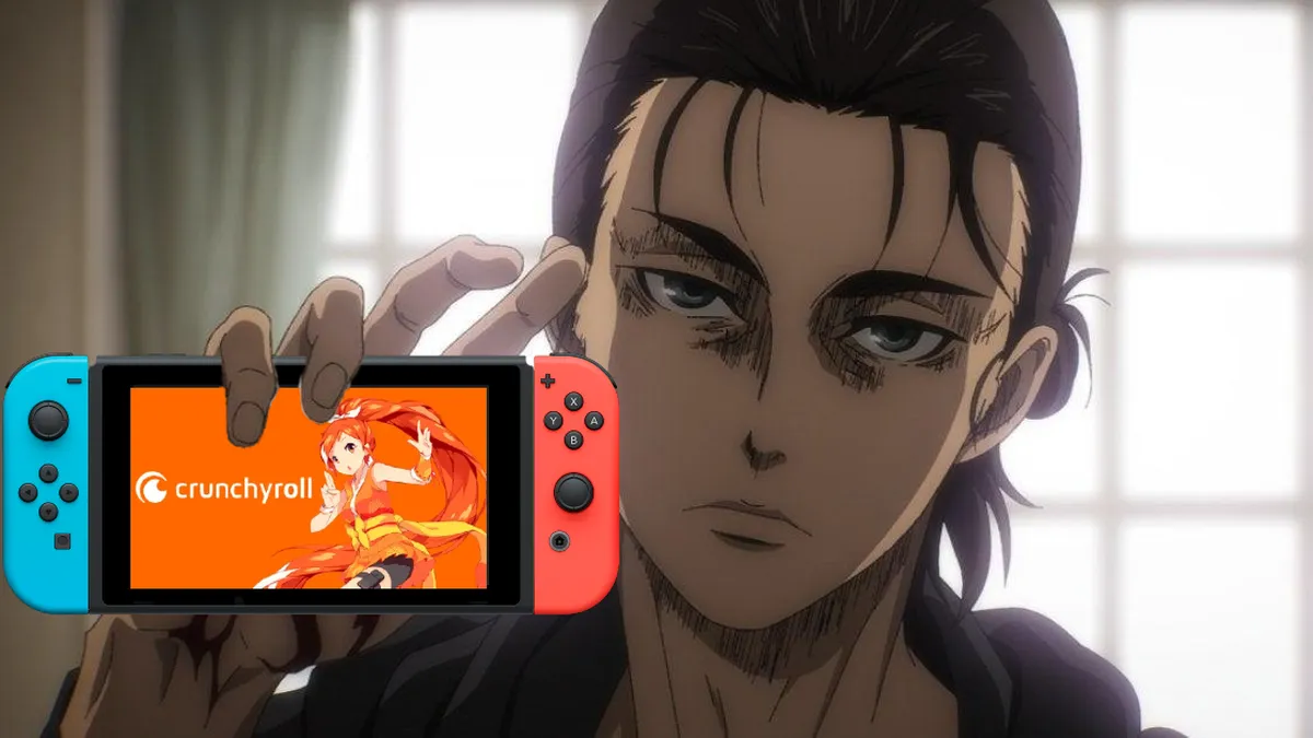 Crunchyroll está disponível no Nintendo Transfer
