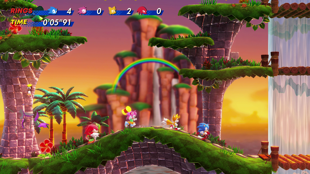 Review Sonic Superstars  Uma bela tentativa de recapturar as