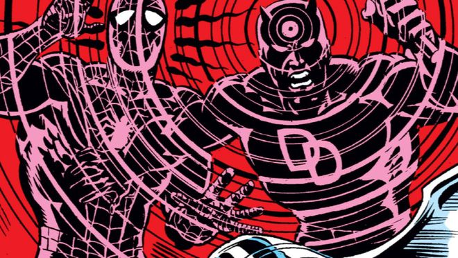 Imagem do Demolidor e Homem-Aranha