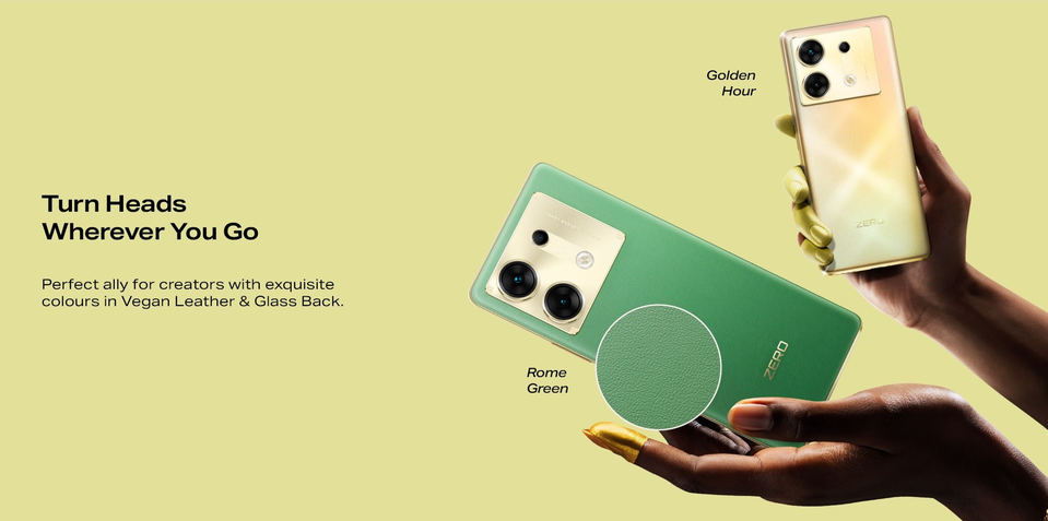 Infinix Zero 30 5G será vendido em duas cores e terá câmera frontal de 50 MP