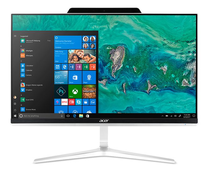 O desktop All-in-one Acer Inspire Z 24 (Imagem: Divulgação)