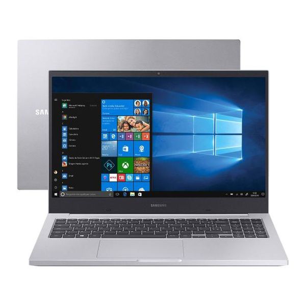 [APP + CLIENTE OURO] Notebook Samsung Book X40 Intel Core i5 8GB 1TB - 15,6” Placa de Vídeo 2GB Windows 10 - Samsung Book