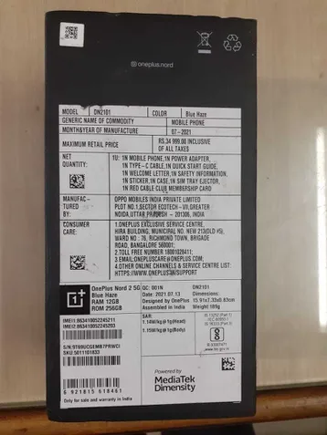 Oneplus Nord 2 Explode