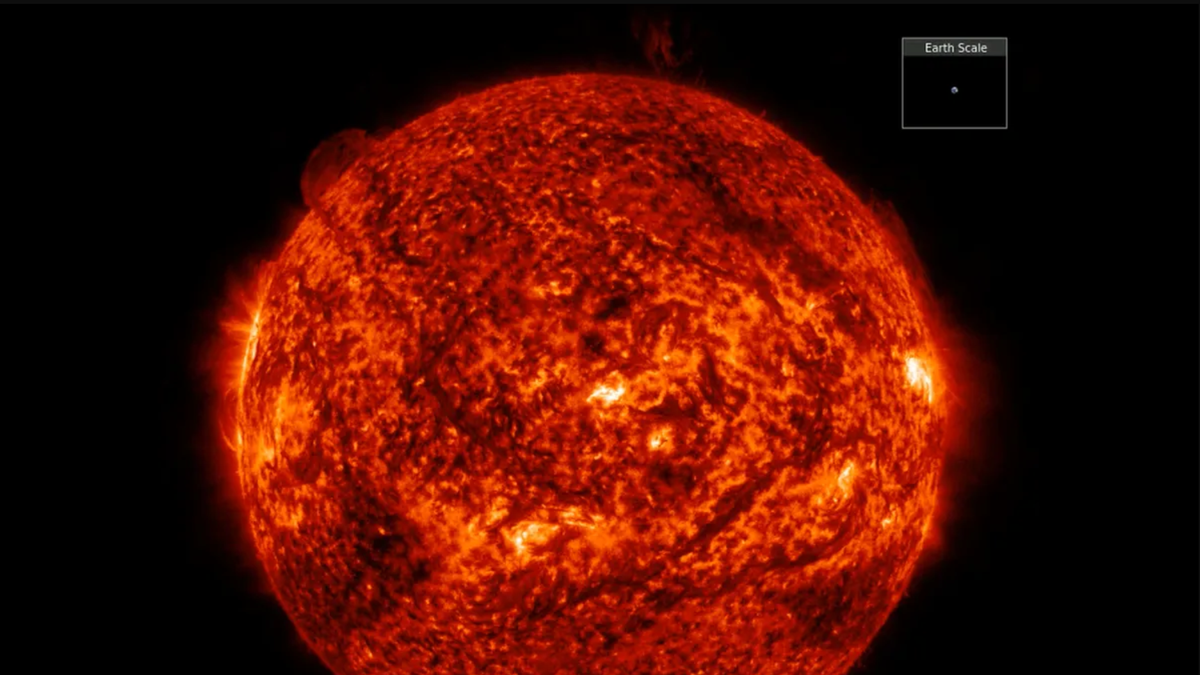 Vídeo | Sol dispara filamento impressionante com quase 1 milhão de km no espaço