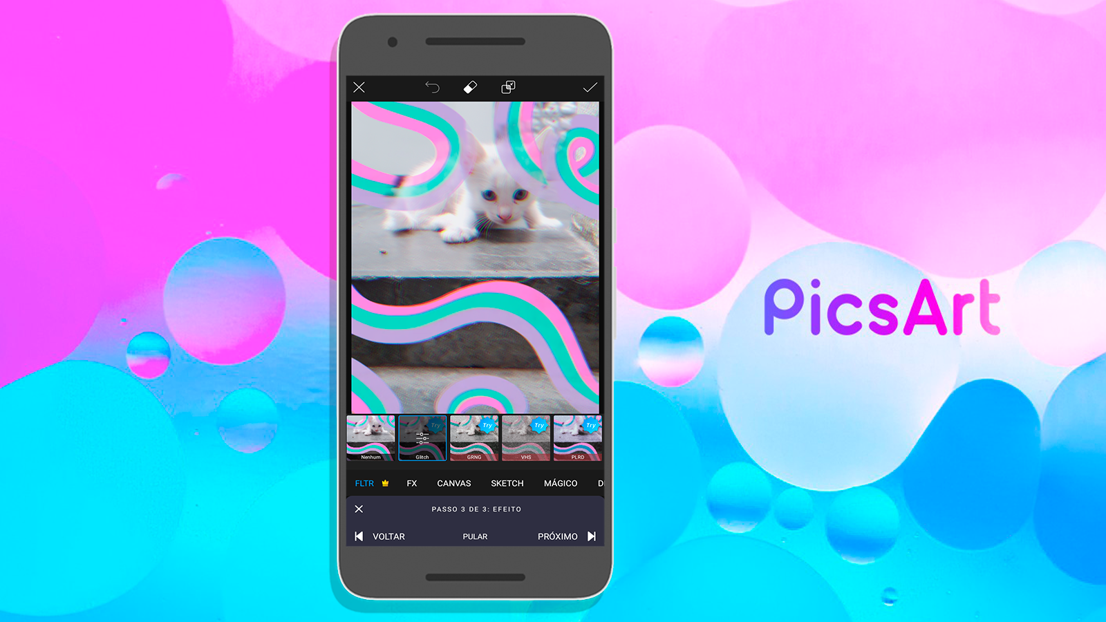 Como fazer GIF Animado pelo celular com o app PicsArt
