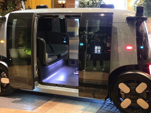 Zoox carro aut&ocirc;nomo da Amazon